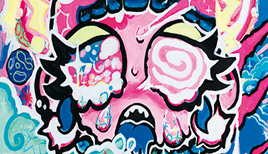 ビジュアルデザイン分野 イラスト・アート専攻の学生作品