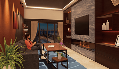 ビジュアルデザイン分野 インテリアコーディネート専攻の学生作品