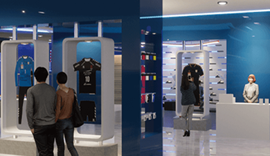 ビジュアルデザイン分野 ショップデザイン専攻の学生作品