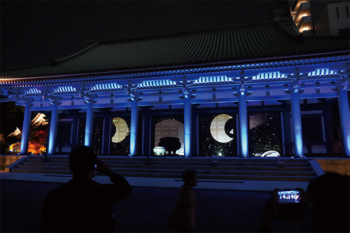 「博多旧市街ライトアップウォーク2022 千年煌夜」円覚寺 映像制作
