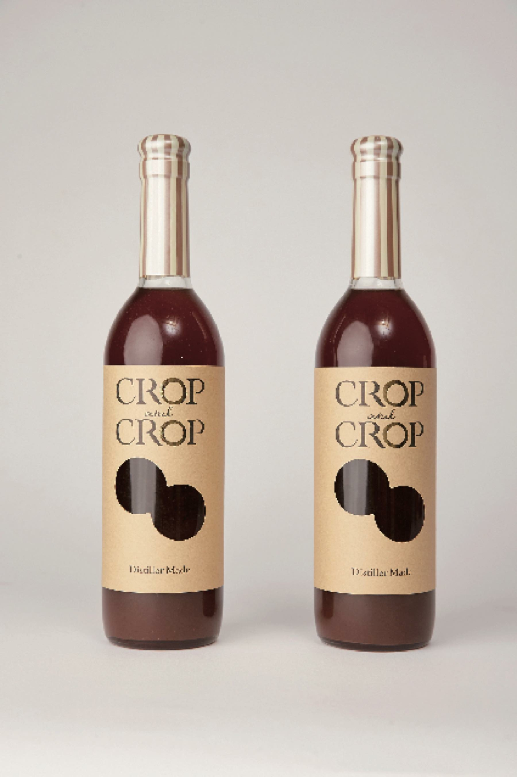 紅乙女酒CROP&CROPラベルデザイン