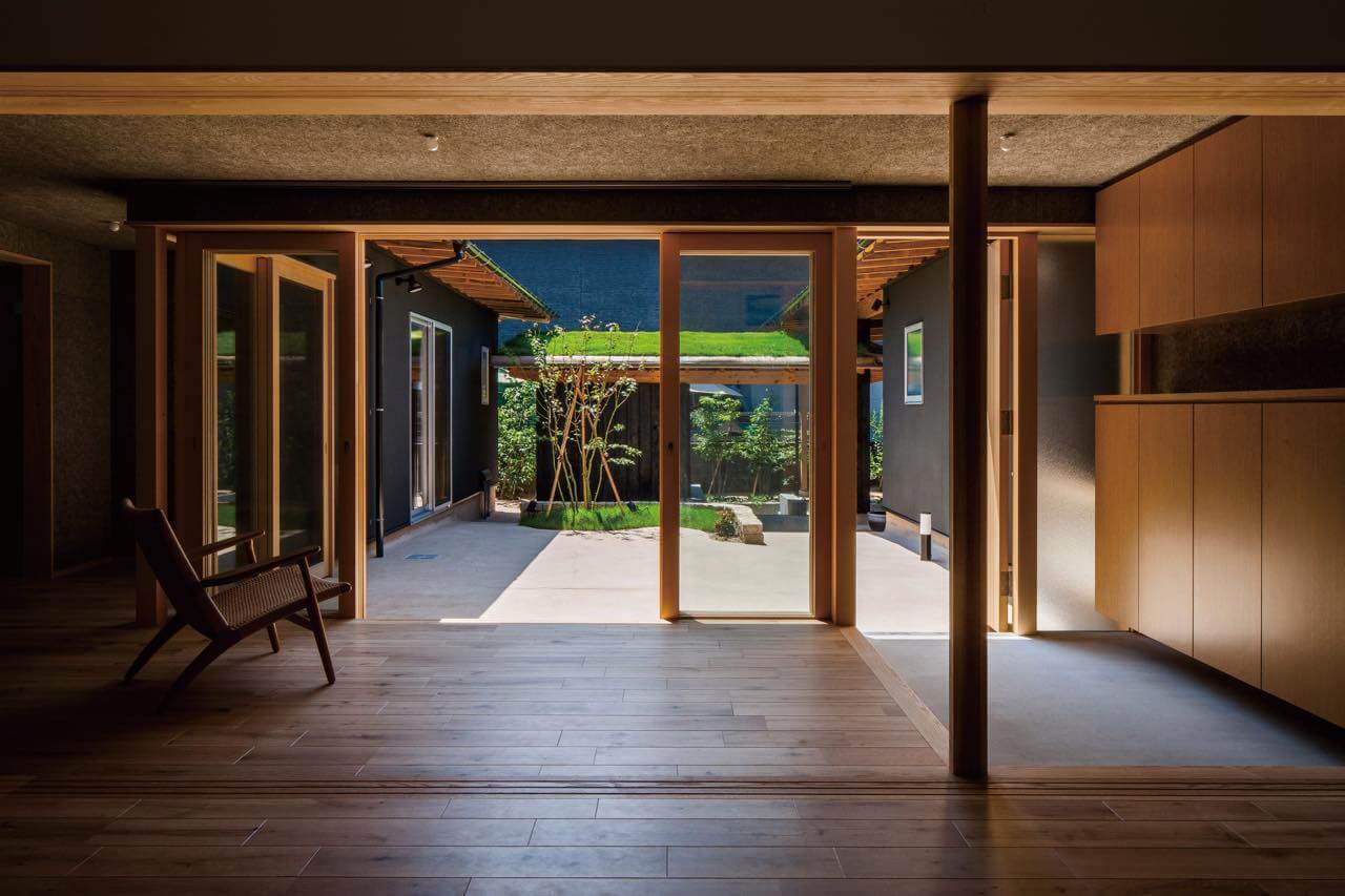 もじのどま『新建築 住宅特集』掲載(写真:大森今日子)